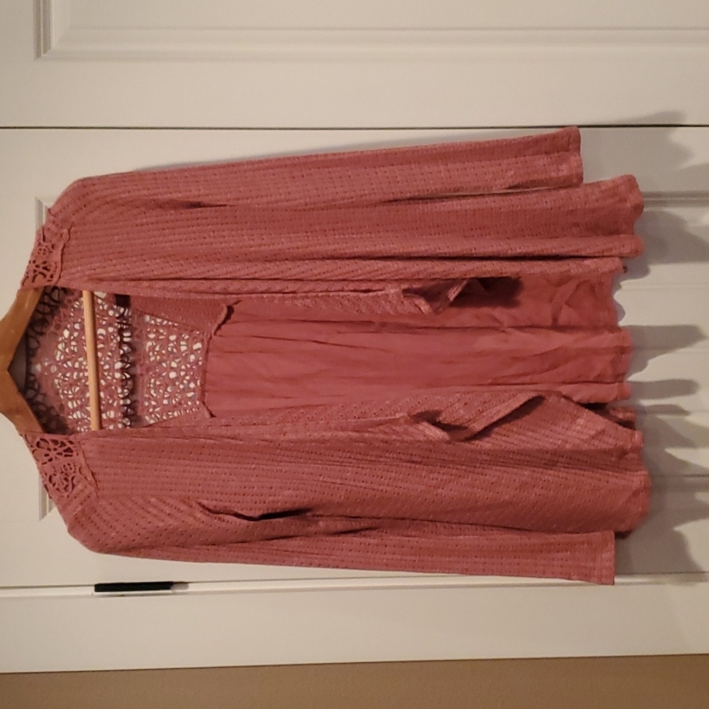 Knox Rose| lace detail cardigan